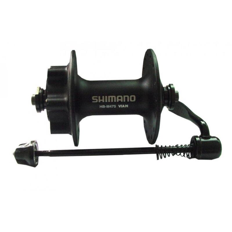 Naaf voorwiel remschijf 32 gaten Shimano HB-M 475