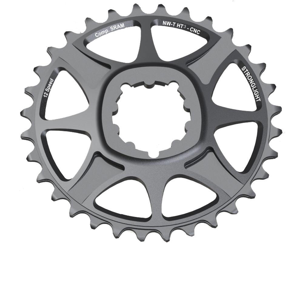 Plateau mono direct extérieur Stronglight Mount Sram Eagle 12 XX1 XO112 2/3