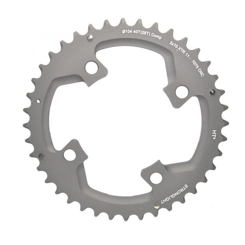 Placă Stronglight Shimano XTR FC-M980 2X10V 104/64 BCD 39T