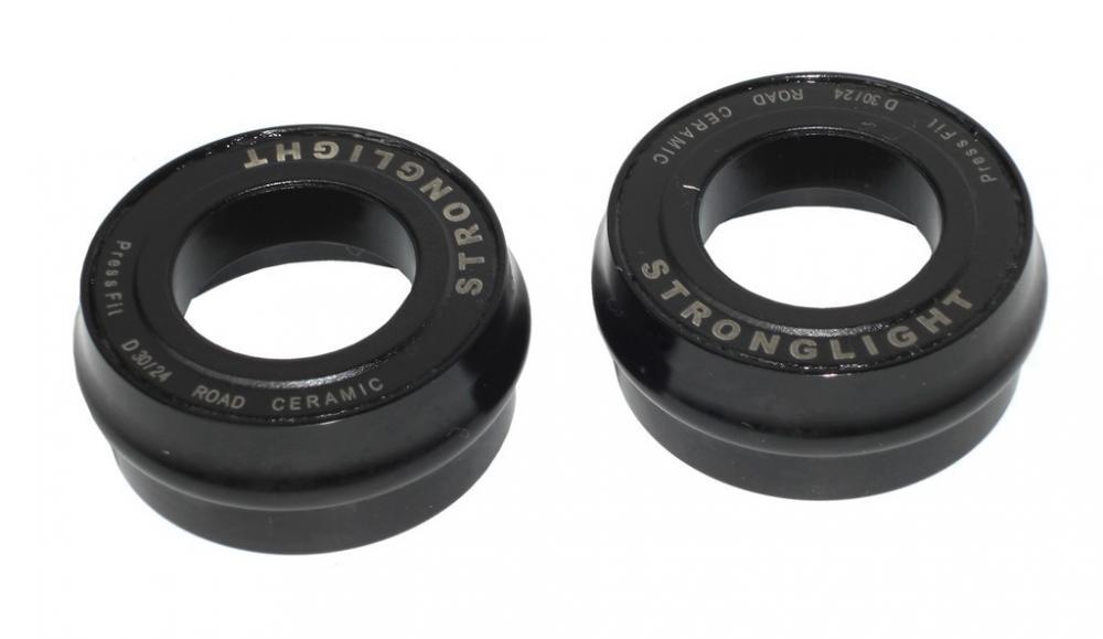 Stronglight  pédalier bb 30/24 roulements céramiq., noir