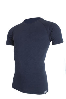 Merino t-shirt met strepen z-quido