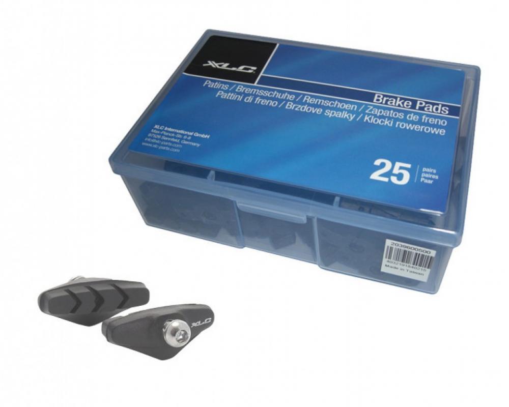XLC Road  Bremsschuhe BS-R01 OEM-Verpackung 25 Paar 50mmEVP per Set 3/3