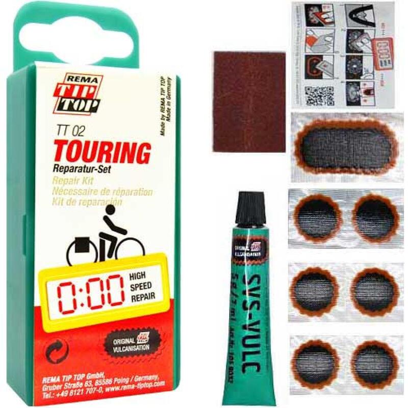 Kit de réparation Chambre à air à suspendre pour présentoir Tip Top Tt02 Touring