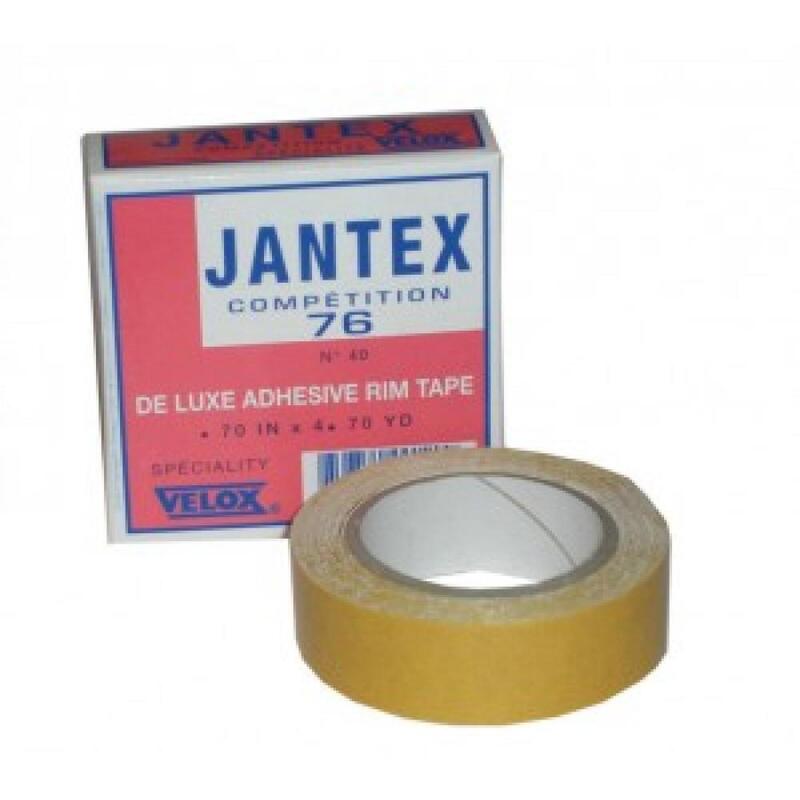 Bande adhésif pour boyaux pour jante alu pour 2 roues Velox Jantex