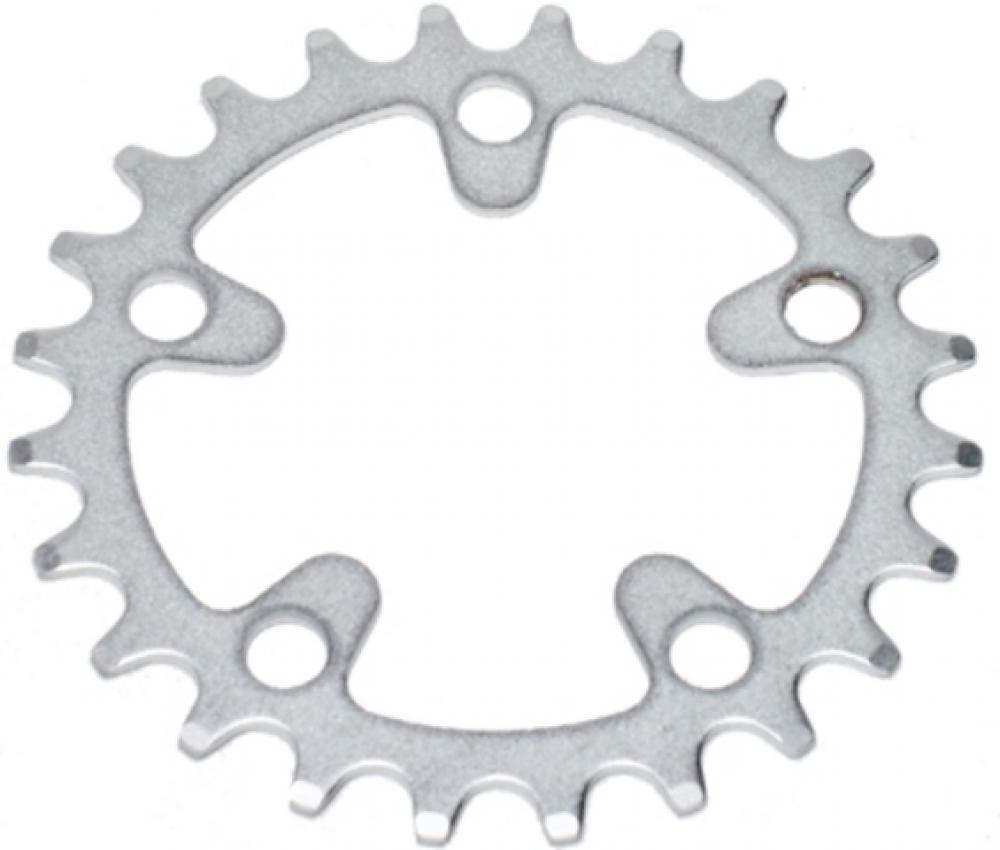 STRONGLIGHT PLATEAU ARGENT 28 DENTS 74MM PERÇAGE 2/3