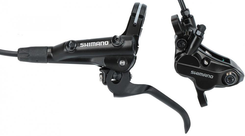 Freio hidráulico a disco direito/frente Shimano deore bl-mt501+br-mt520 i-spec i 2/7