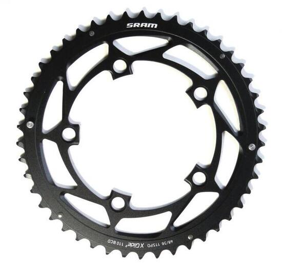 Kettenblatt Sram Road 11-fach X-Glide Alu silber 52Z.S2 Yaw f.52/36Z. BB30+GX...