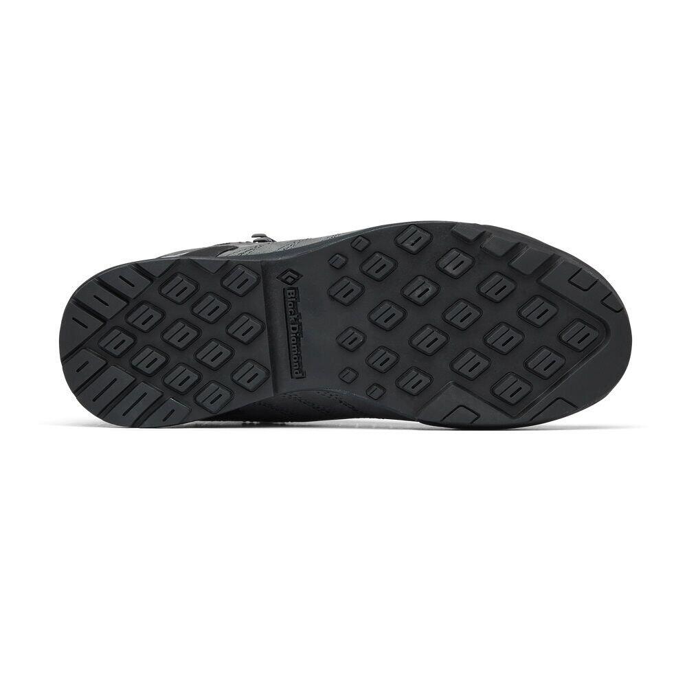 Sapatos de caminhadas para mulheres Black Diamond Mission LTHR WP Aprch 4/4