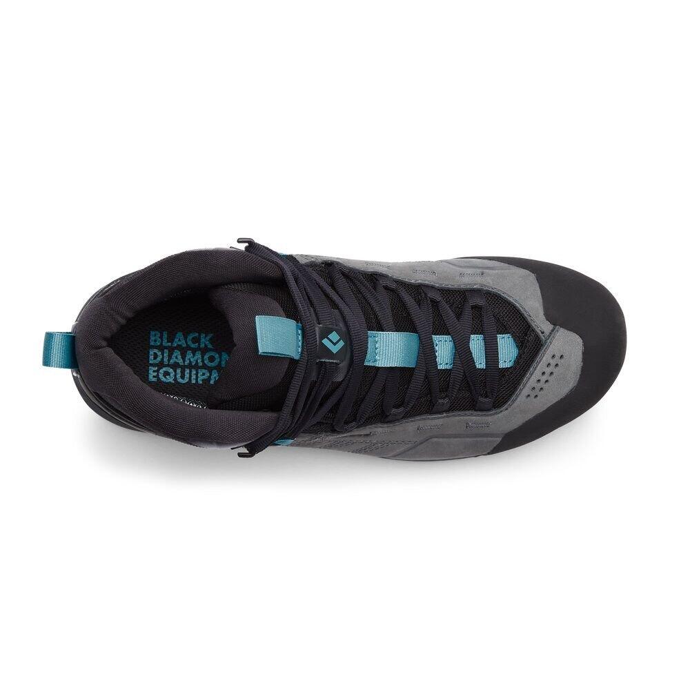 Sapatos de caminhadas para mulheres Black Diamond Mission LTHR WP Aprch 2/4