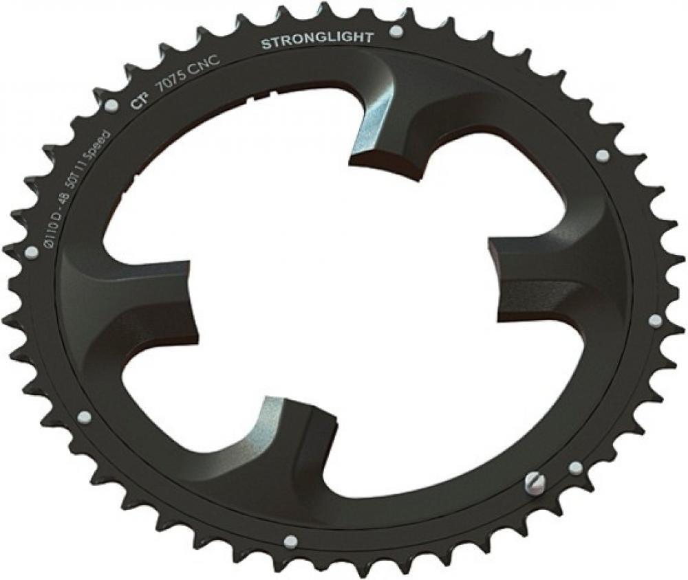 Plateau externe Stronglight Shimano Dura Ace FC-9000/DI2 11V 52T 2/2