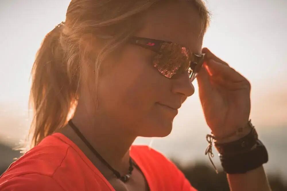 Lunettes de soleil mixte Julbo Aerolite nude verre flashé or 7/7