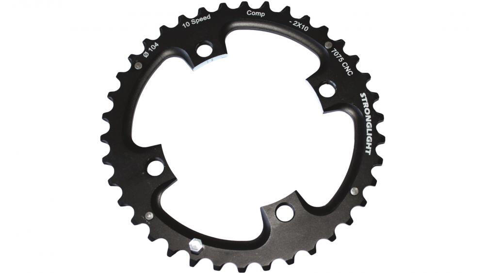 Plateau compact externe Stronglight 104/64 Shimano 36T 2/3