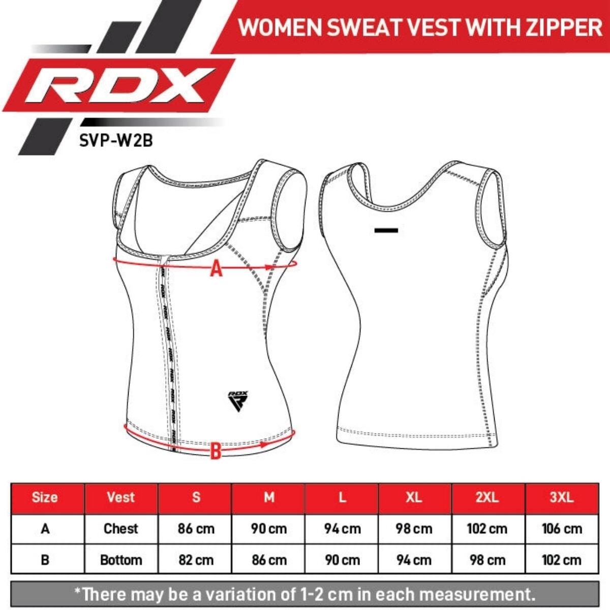 Vrouwen zweetvest RDX W2 6/6