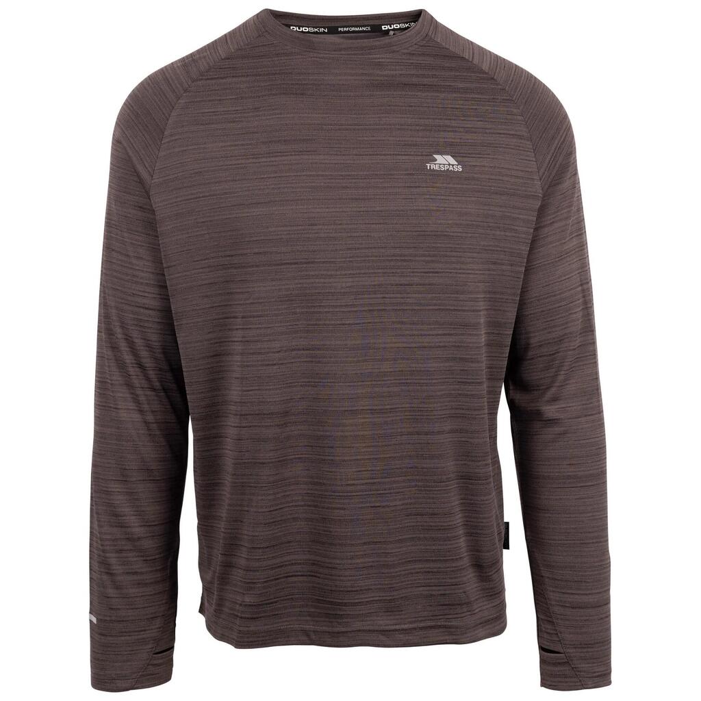 Mens Adamo Active TShirt (Black Marl)