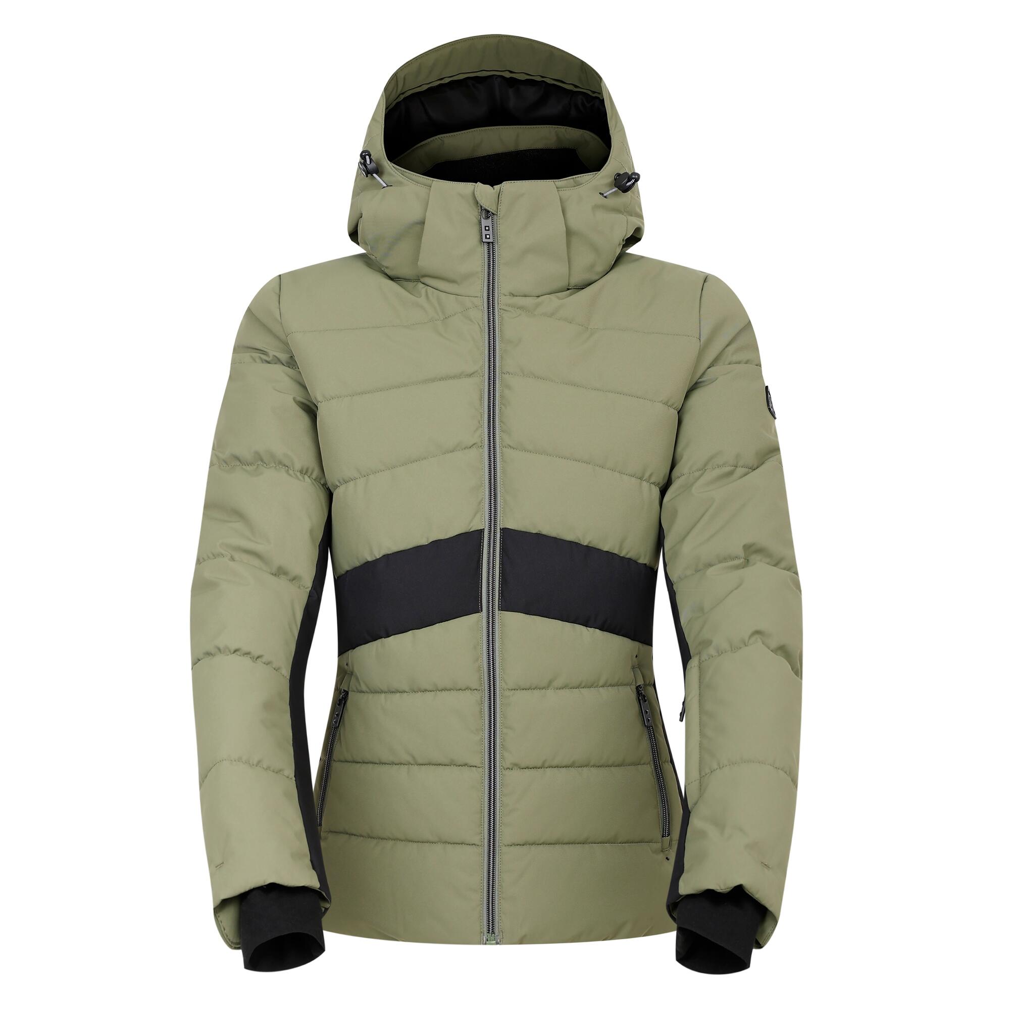 DARE 2B Womens/Ladies Glacial Ski Jacket (Olivine Green/Black)
