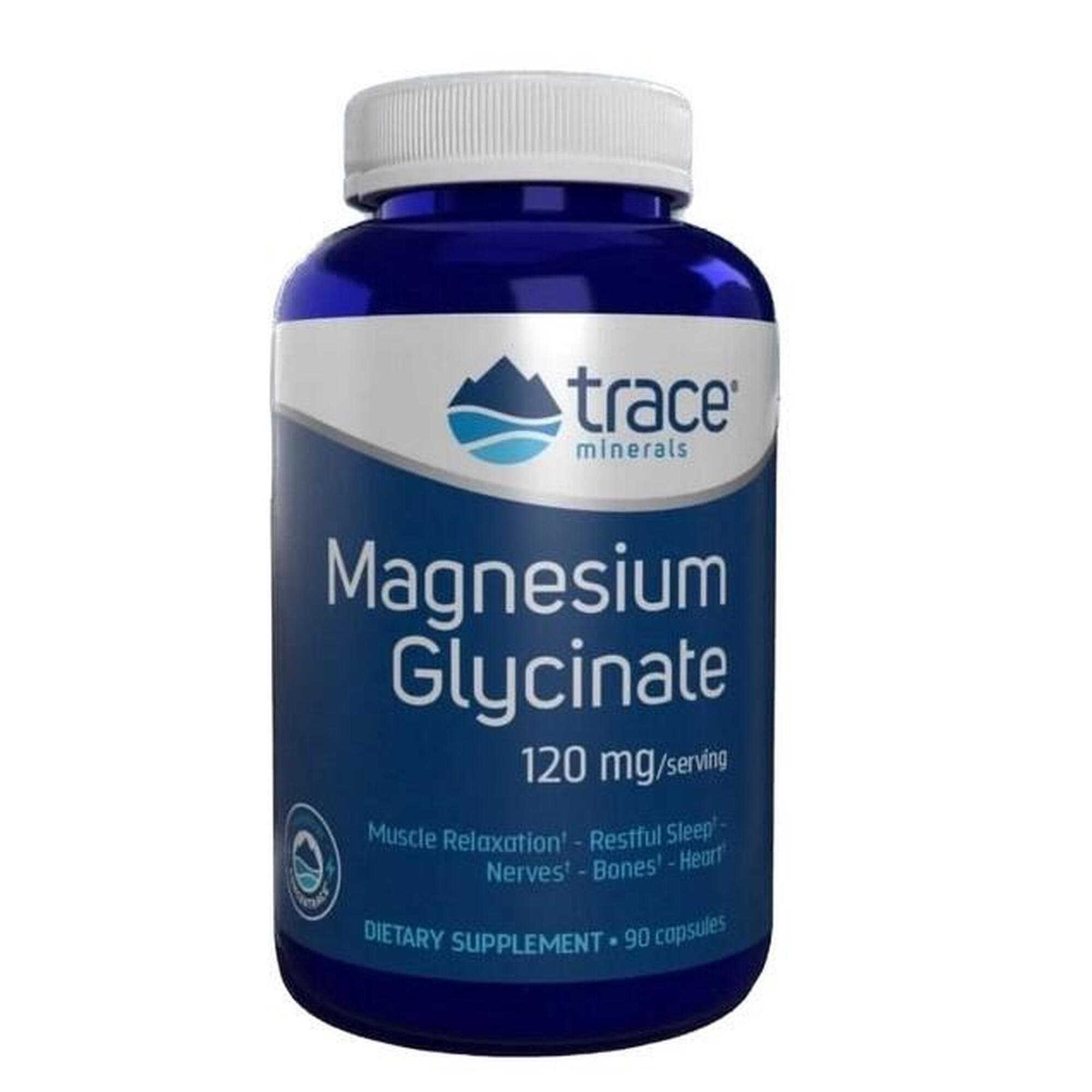 Trace Minerals Magnézium Glicinát kapszula 120mg/adag, 90db