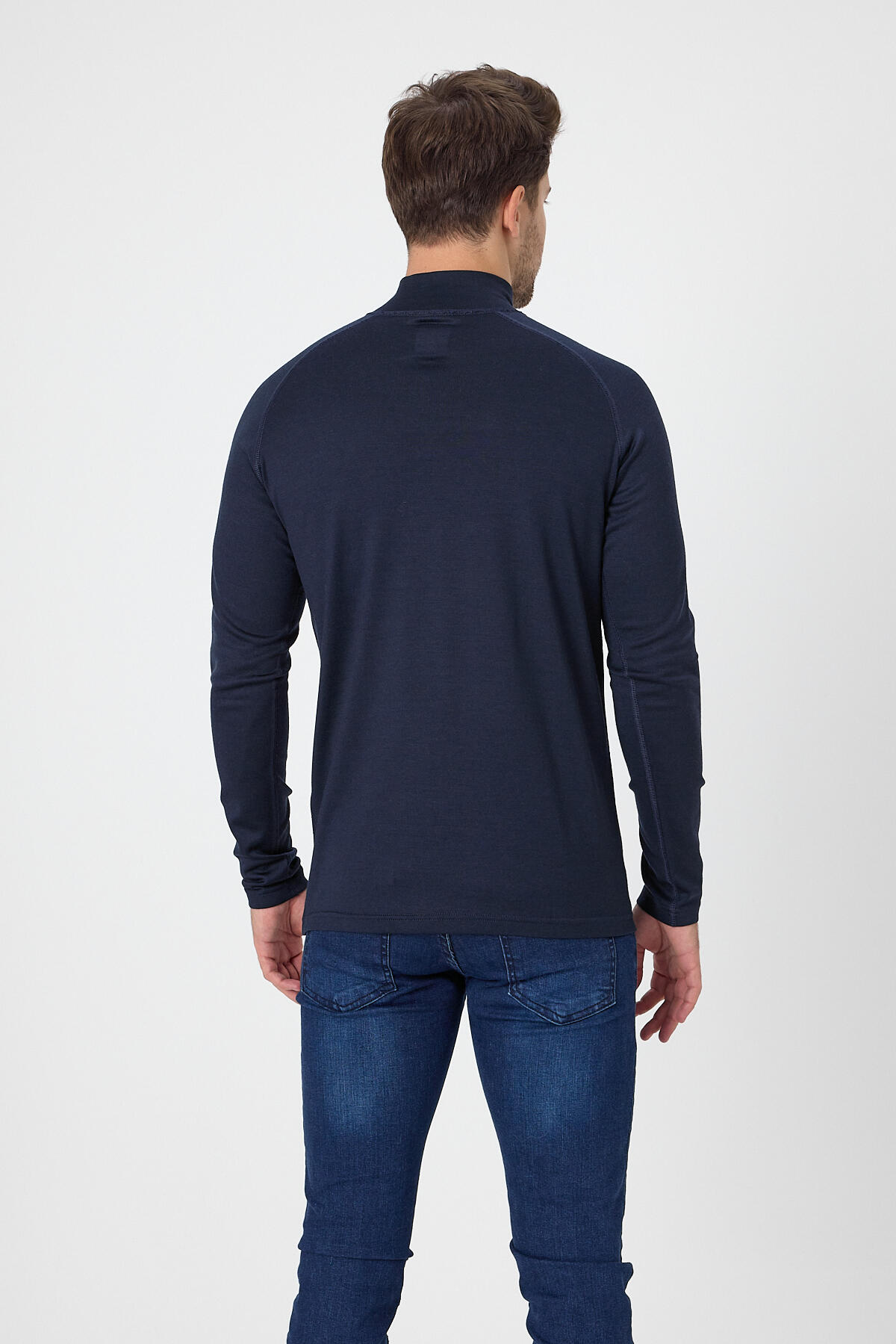 Bora Extreme - Męska Bluza z 100% Wełny Merino (260 g/m²) XL, Granatowy 7/7