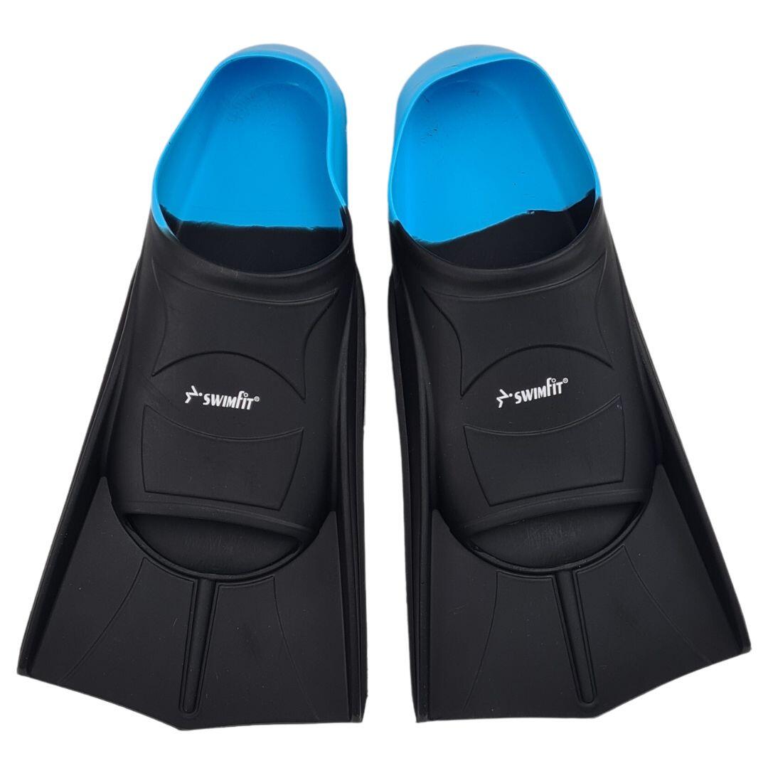 Swimfit Silicone Training Fins Black / Aqua