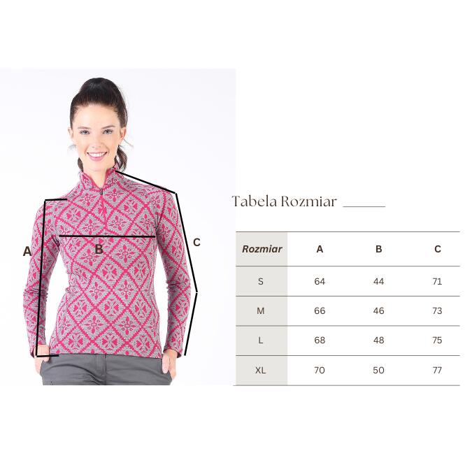 Venus - Koszulka termoaktywna z długim rękawem 100% wełna merino (230 g/m²) 4/7