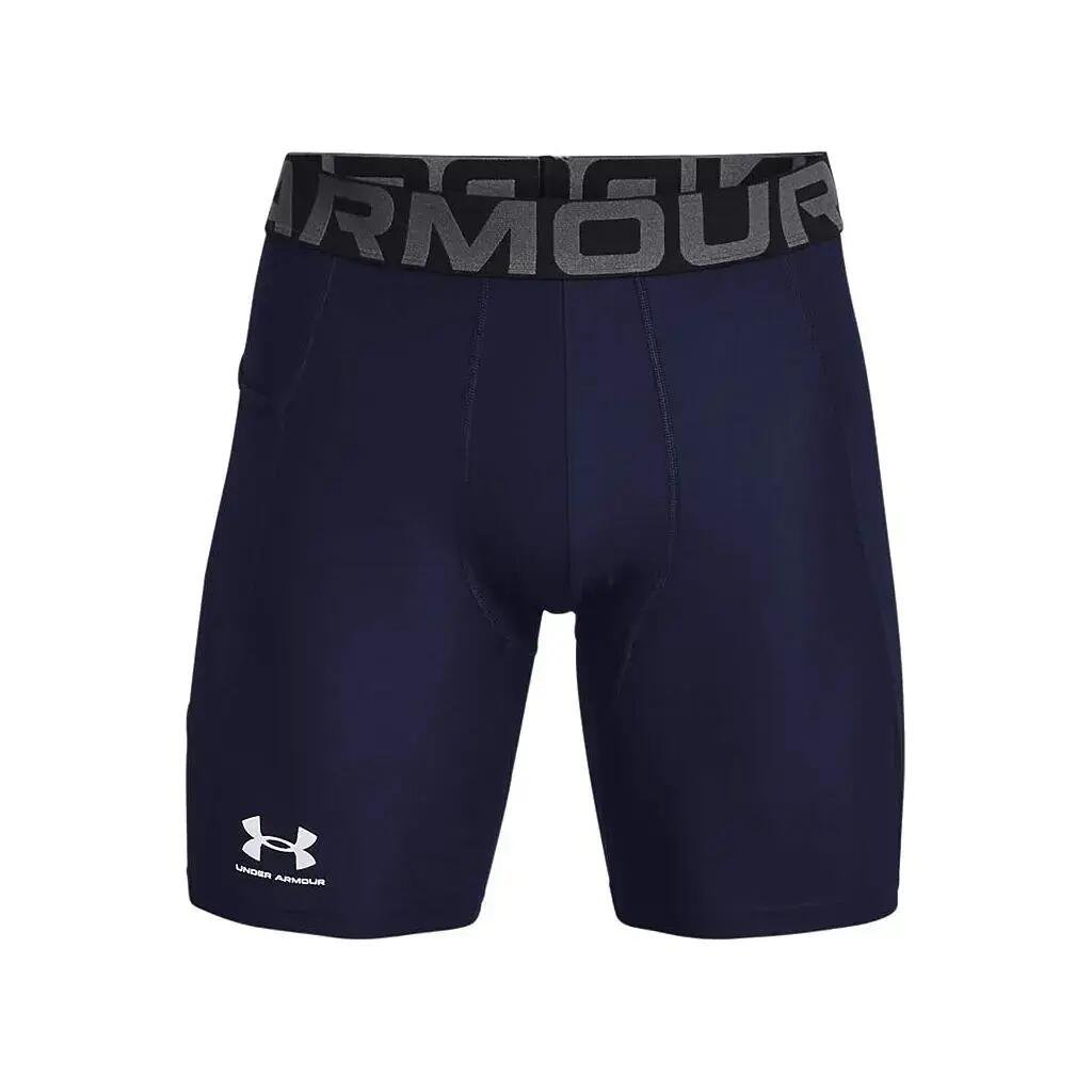 Short Male Under Armour Short Compression Heatgear Blue