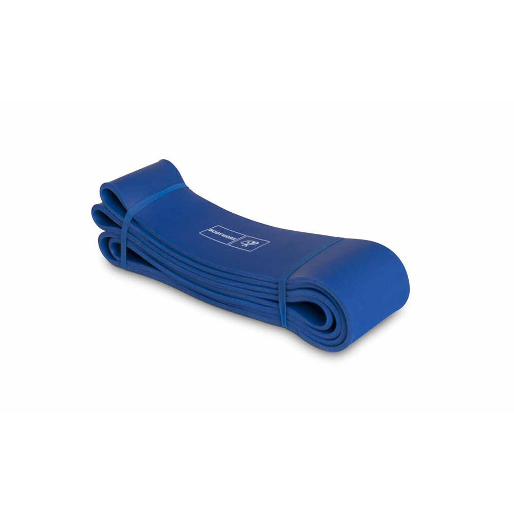 Bodyworx Strength Band Workout/Gym Fitness Elastic Loop Medium 65mm Blue