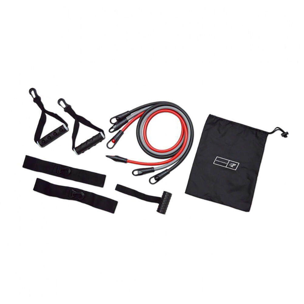 Bodyworx Gym Fitness Workout Strength And Flexibility Resistance Tubes Set
