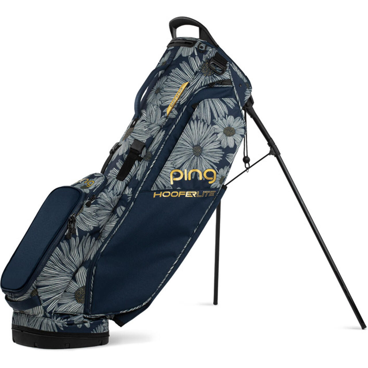 PING Hoofer スタンドバッグ フラワーパターン