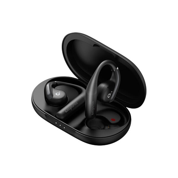 Soundcore AeroFit ワイヤレスイヤホン ブラック Amazon.co.jp: Anker Soundcore AeroFit（Bluetooth 5.3