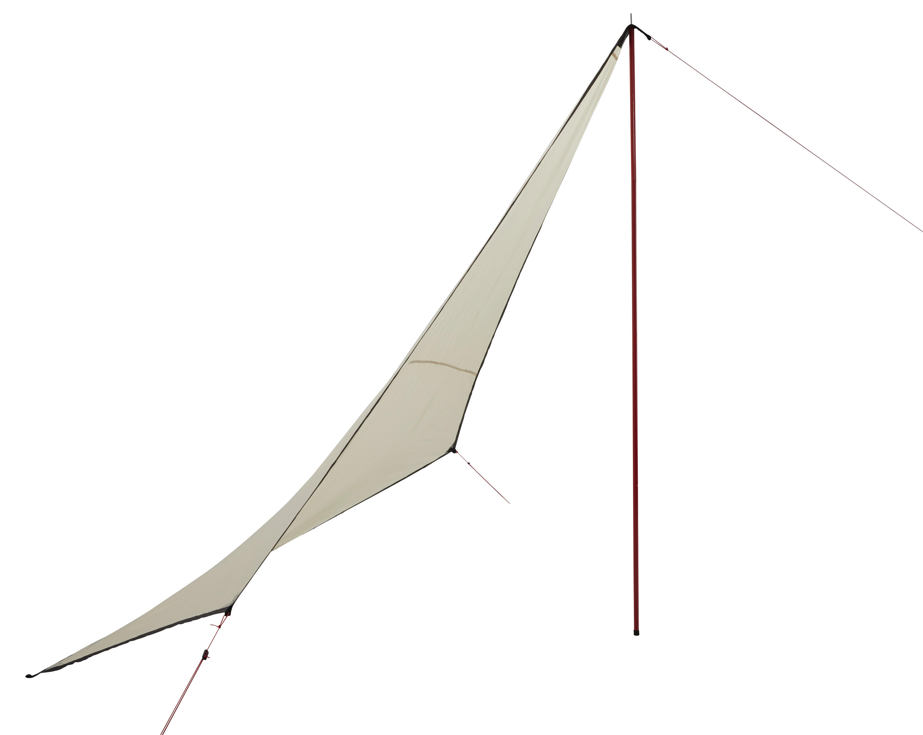 Tarp Zuni Ray Voile d'ombrage Camping Auvent UV50 Etanche 3x3,7m 7/7