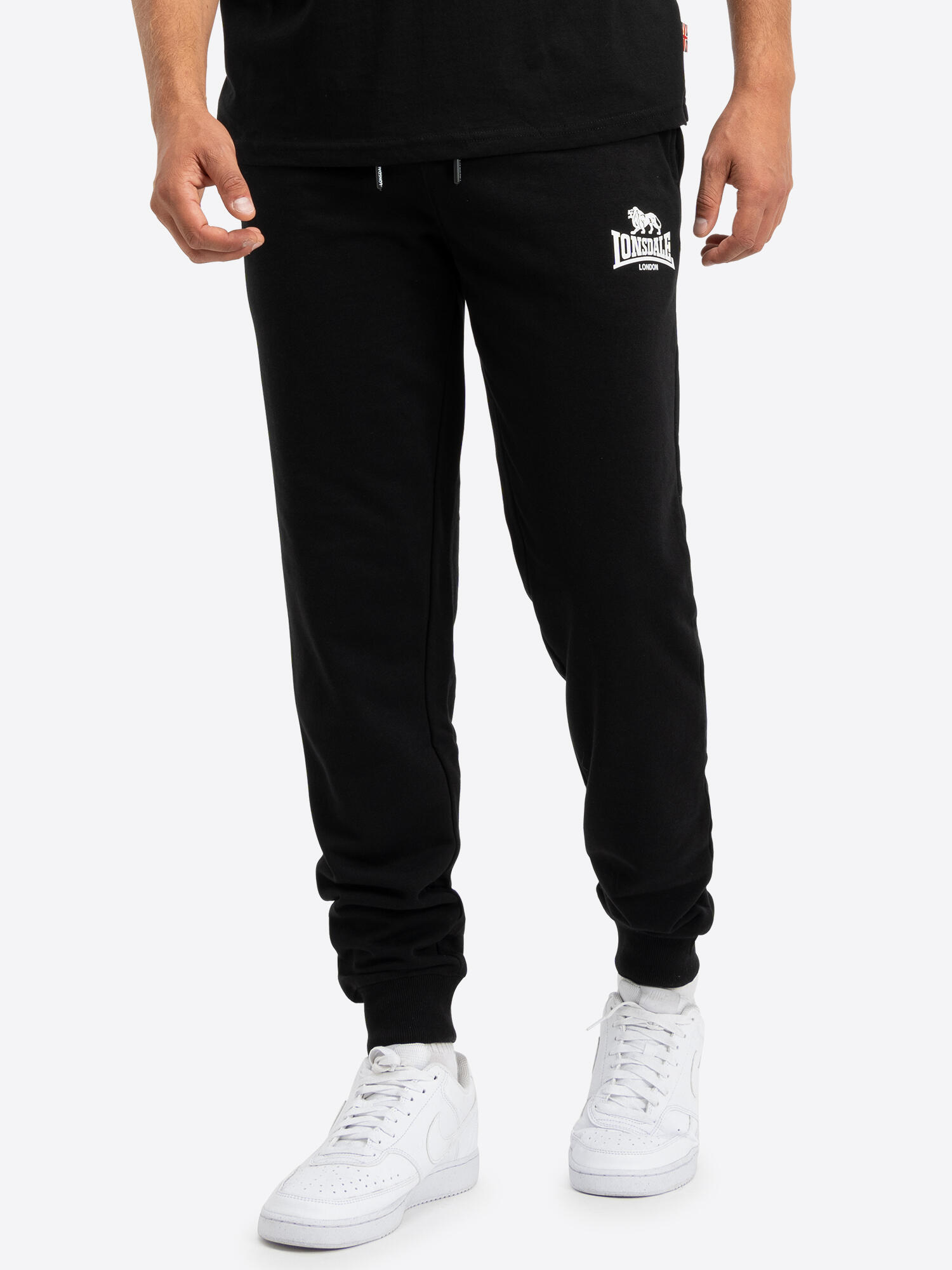LONSDALE Pantalon pour homme Lonsdale pilsdon noir