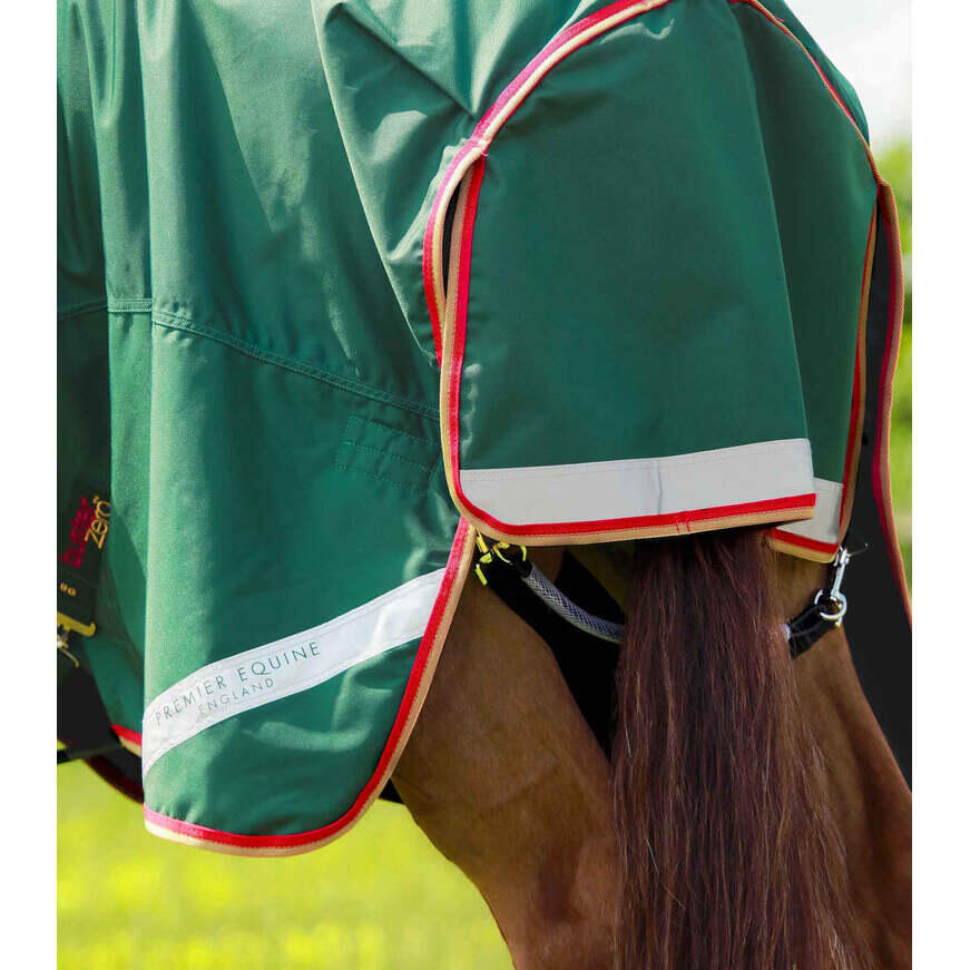 Couverture d'extérieur imperméable pour cheval avec couvre-cou Premier Equine Bu 6/6