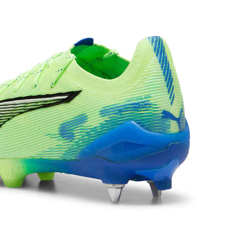 Crampons Puma Ultra 5 Ultimate Mxsg Vert Et Bleu