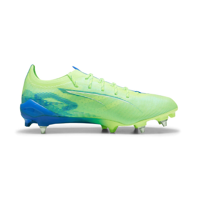 Crampons Puma Ultra 5 Ultimate MxSG Vert et bleu