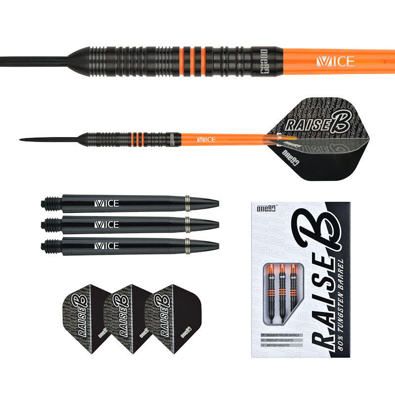 One80 Darts Raise B Orange