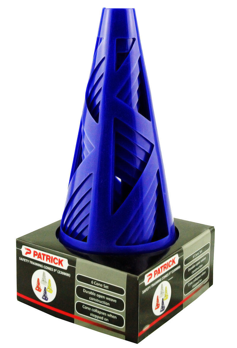 Safety Training Cones 23cm (9") Set