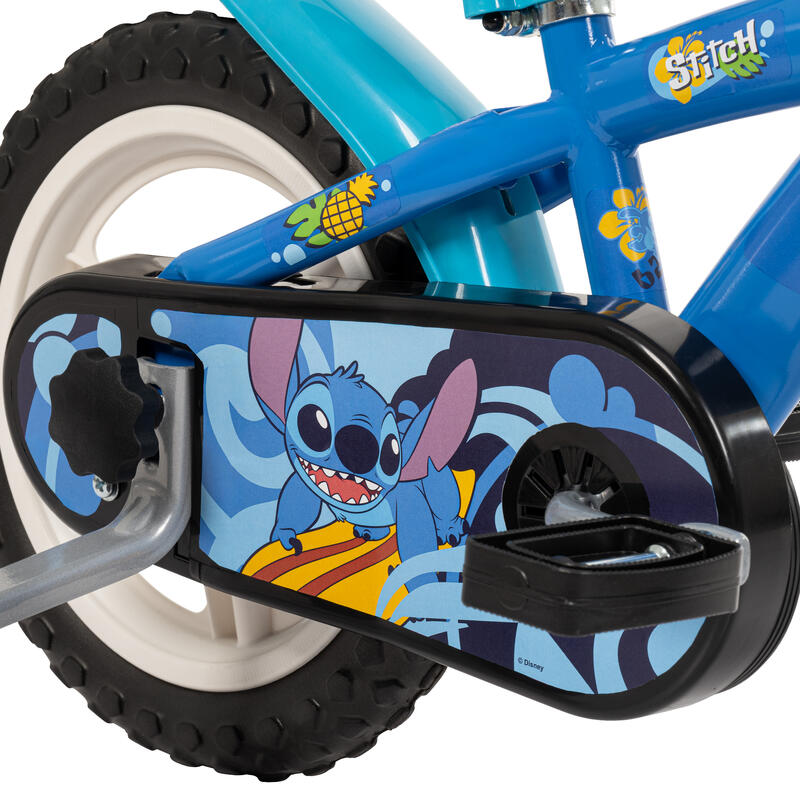 Vélo Enfant Huffy Disney Stitch 12" avec Roulettes