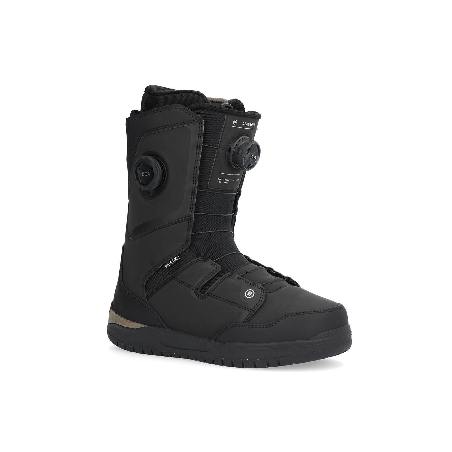 DEADBOLT スノーボードブーツ ブラック Boots De Snowboard Deadbolt Zonal Black Homme RIDE | Decathlon