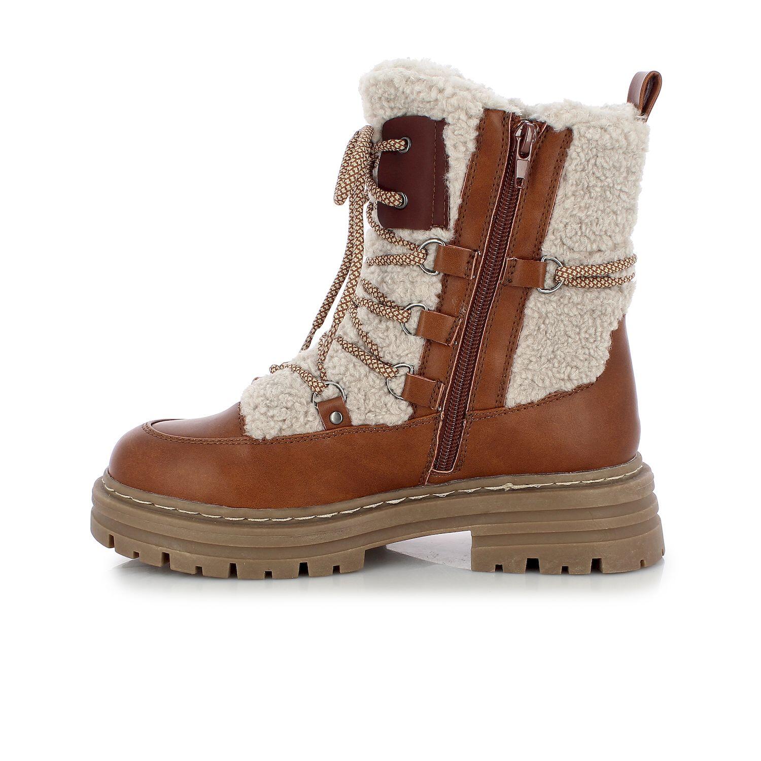 Chaussures Apres Ski Maria Camel Femme 2/3
