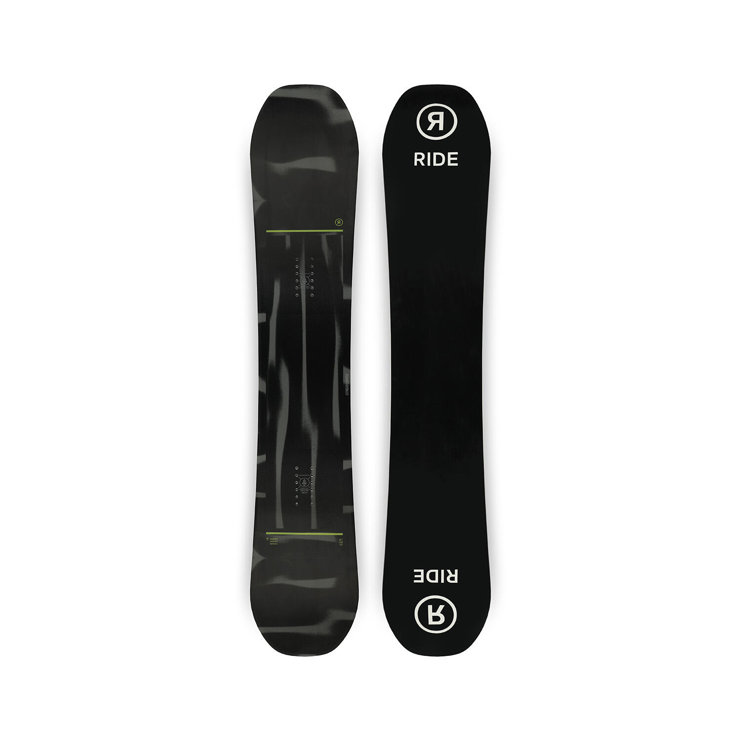 Ride - Planche De Snowboard Manic Rental Design Homme - Snowboard - Noir - 160 Cm - Decathlon