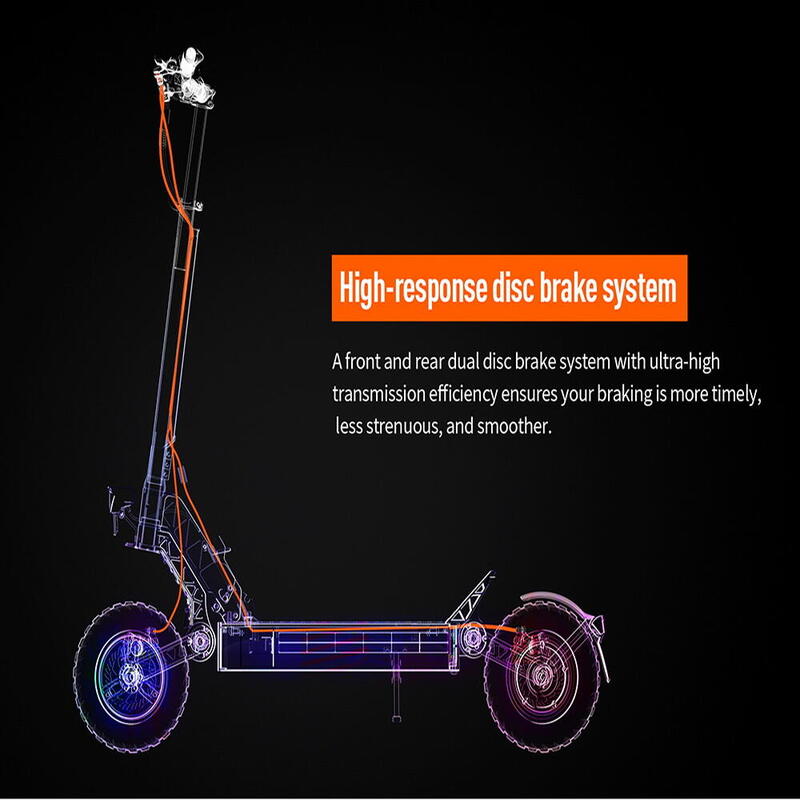 JOYOR S5 Pro Scooter électrique 48V 26Ah Batterie Noir avec ABE