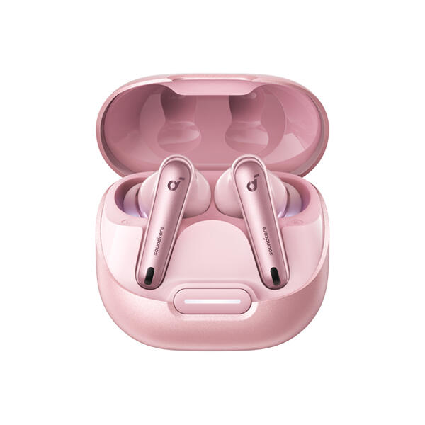 Soundcore Liberty 4 NC Earbuds Pastel Pink