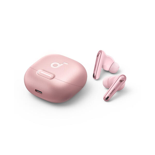 Soundcore Liberty 4 NC Earbuds Pastel Pink