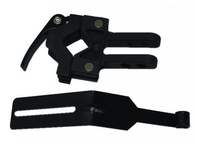 Pletscher Quickreleasehalterung für Quick Rack, schwarz