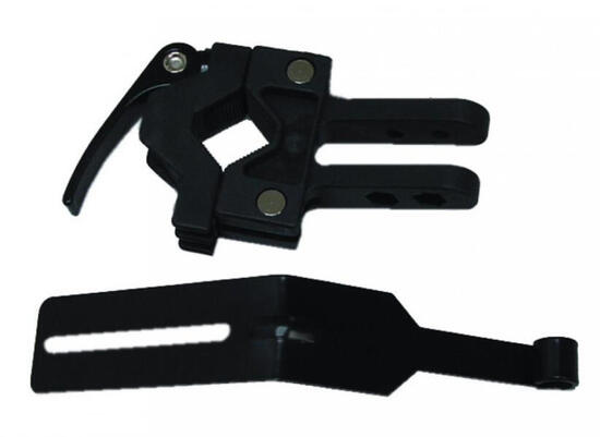 Pletscher Quickreleasehalterung für Quick Rack, schwarz