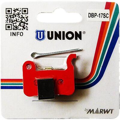 Marwi, Bremsbelag Union DBP-17SC TPR, Shimano, gesintert, verschiedene Modell...