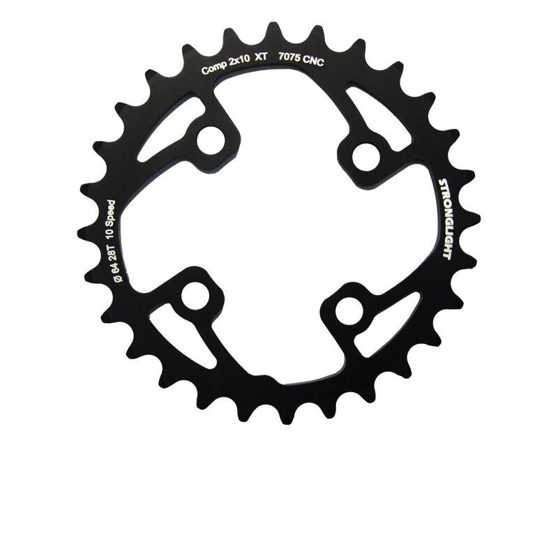 Stronglight plateau interior MTB 28T, 104/64 BCD, aluminiu 7075 T6