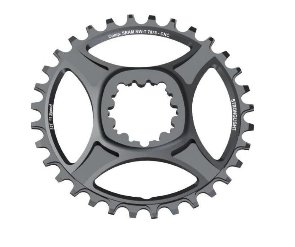 Plateau Stronglight Sram Direct Mount GXP XX1/X01/X1/X9 32T offset 6mm 2/2