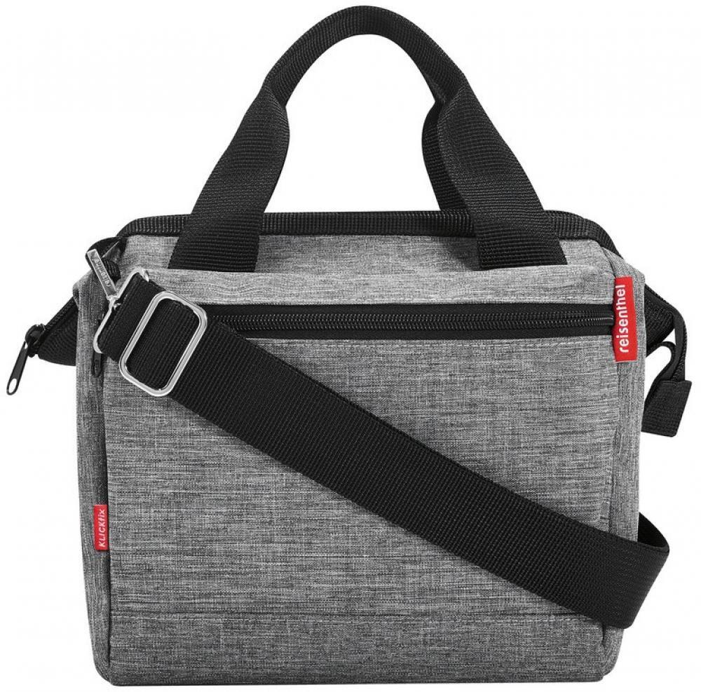 KLICKFIX Stuurtas ROOMY, twist zilver 2/2