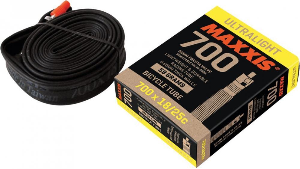 Chambre à air valve Presta Maxxis Ultralight RVC 2/3