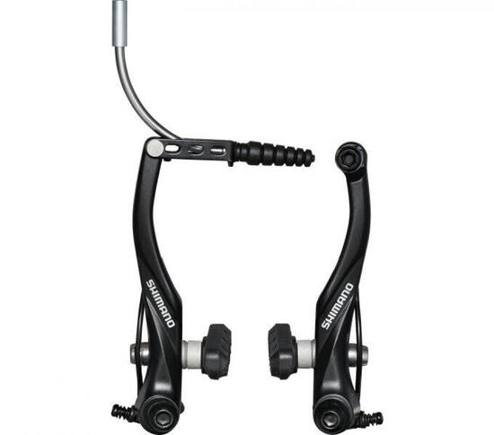 Shimano Alivio T4000 V-Brake nero in sacchetto.